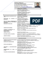 Resumen Curricular e A CH S - Act