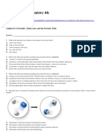 Introduction To Chemistry 4th Edition Bauer Test Bank