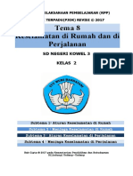 RPP Pjok Kelas 2 Tema 8 K13 Revisi 2017
