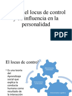 Teoría Del Locus de Control y Su Influencia en La Personalidad