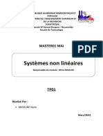 TP01 Systéme Non Linéares.