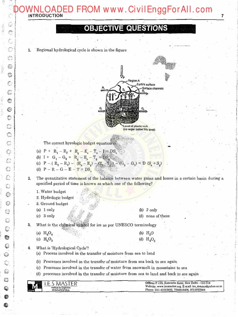 Hydrology study material for gate psu ies govt exams pdf pdf