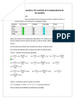 Ejercicios Chi Cuadrada-Independencia de Las Variables