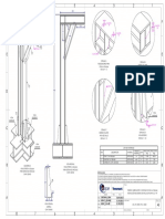 PLANO VIGA 4x13Lb PARA SISTEMA DE ANCLAJE FABRICACIÓN