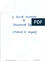 A Quick Overview of Structural Dynamics Fawad Najam
