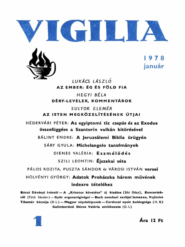 Vigilia 1978 01 Facsimile PDF