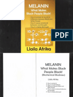 Melanin What Makes Black People Black by Llaila Afrika PDF Text