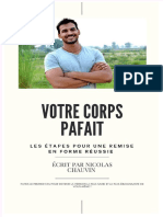 Ebook Votre Corps Parfait Les Étapes Pour Une Remise en Forme Réussie