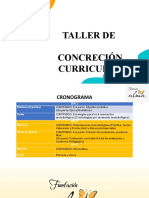 Dia 1 Taller Concreción Curricular Beni 2022