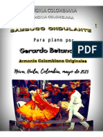 BAMBUCO ONDULANTE. PARA PIANO POR GERARDO BETANCOURT.