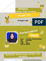 6 - Bahan Presentasi Lembar Refleksi PKR 333 - Siti Nurul Yunizar Rahmawati - 858835658 - PDGK4302 - Pokjar Ngunut