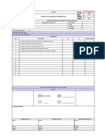 FORMATO DE LIBERACIÓN DE TABLEROS DEL SISTEMA DACI