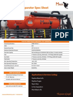 Spec Sheet 1440 Separator