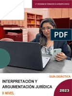 Guia-Interpretacion y Argumentacion Juridica-Nivel II-VERSION FINAL