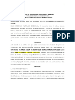 Minuta AUTORIZACION JUDICIAL - 000-2013 (Minuta)