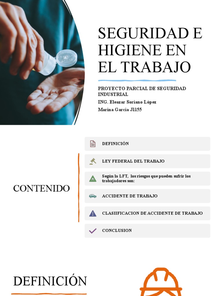 Seguridad e Higiene en El Trabajo Ing Industrial | PDF