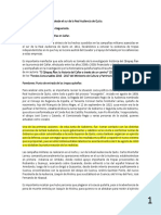 El Proceso Independentista Desde El Sur de La Real Audiencia de Quito