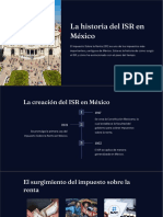 La Historia Del ISR en Mexico