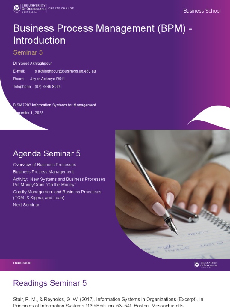BPM and Quality Management Overview | PDF | Business Process Management ...