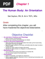 Chapter 1 The Human Body | PDF | Human Body | Blood