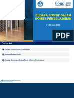 Budaya Positif Komite Pembelajaran