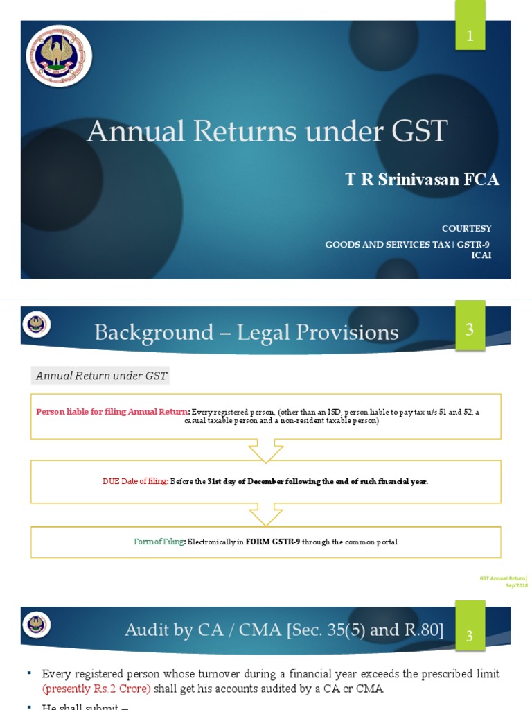 Annual Return Salem Branch PDF Taxes Audit