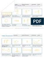 Business Launch Video Storyboard Template