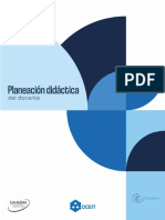 Planeación Didáctica - Unidad 1 - CSM