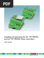 Remote Controller For Visionline: Installation Manual | PDF | Power ...