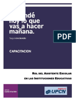 Rol Del Asistente Escolar en Las Instituciones Educativas - Modulo Unico-2