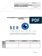 SSOMA-PTS-06 Procedimiento de Elementos de Protección Personal