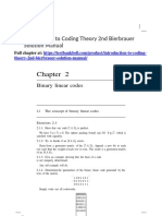 Introduction To Coding Theory 2nd Bierbrauer Solution Manual