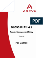 Micom P141: Feeder Management Relay