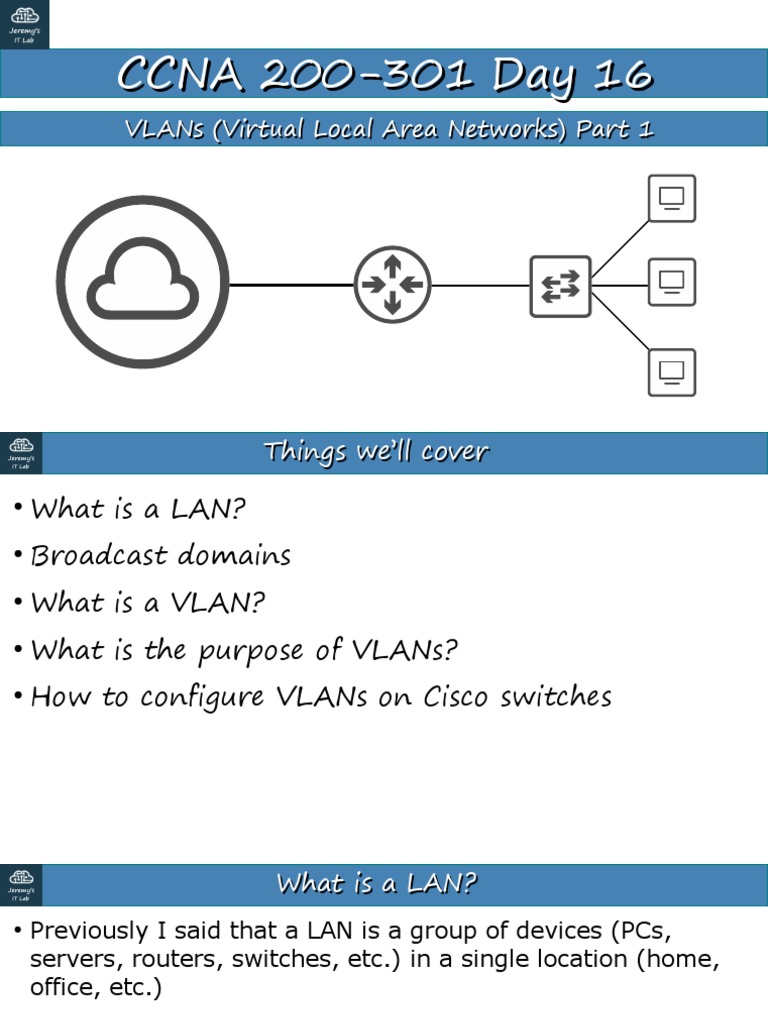 vlan 2 switch 1 router