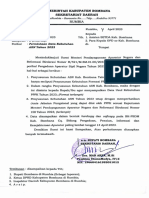 Surat Usul Penyusunan Kebutuhan Asn Tahun 2023