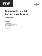 Guidance For Performance Grades Id6 8