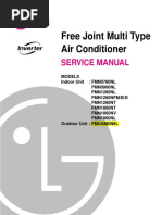 Free Joint Multi Type Air Conditioner: Service Manual