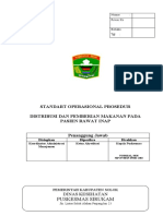 7.9.2.1 Sop Penyiapan Makanan Dan Distribusi