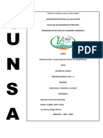 U N S A: "Año de La Unidad, La Paz y El Desarrollo