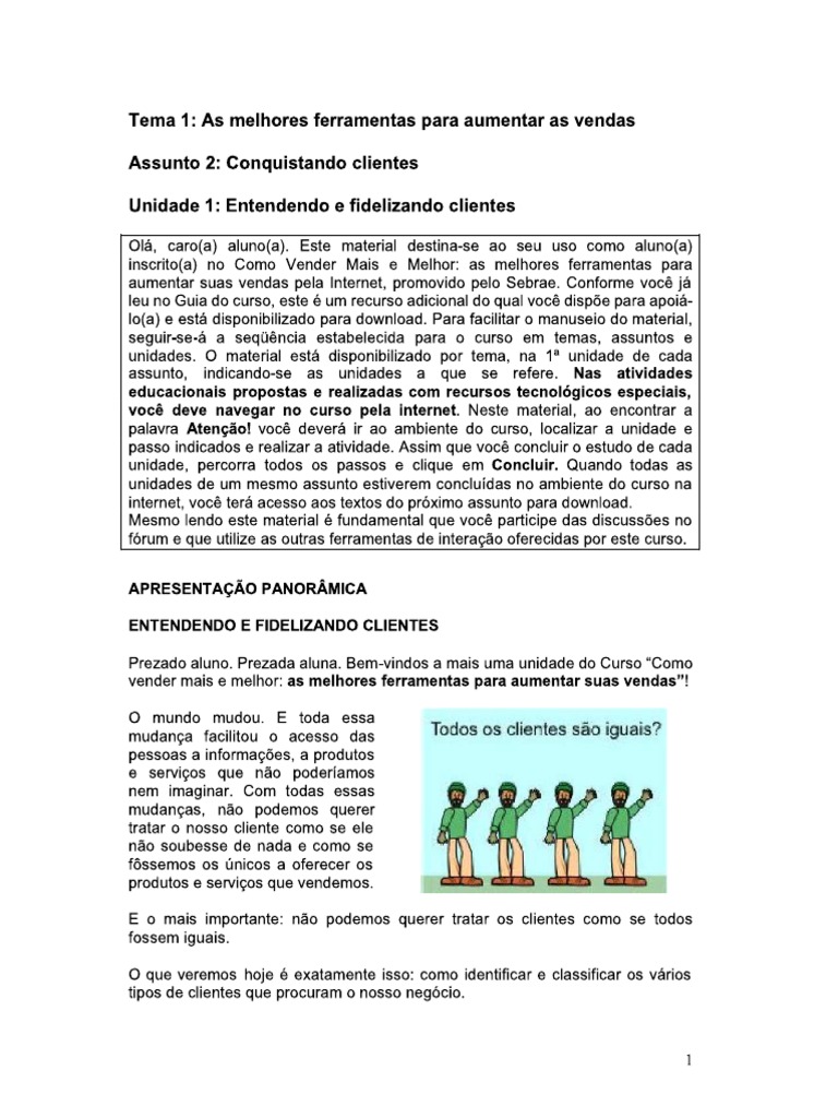 Vendas Conquistando Clientes | PDF