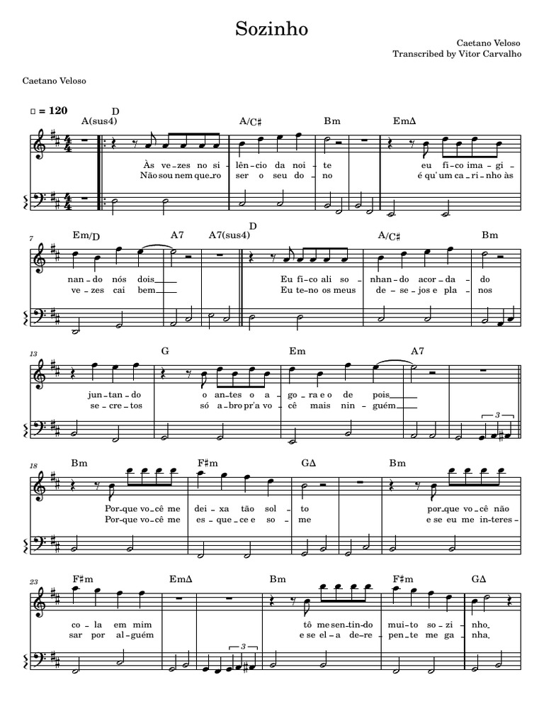 Cifras e Letra de 