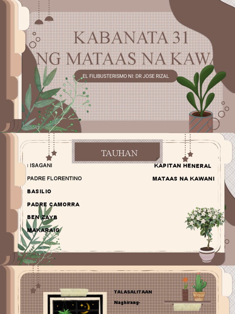 Aesthetic PPT #5 Brown Animated Slide PPT L FREE TEMPATE | PDF