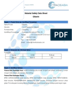 Material Safety Data Sheet. - Gliserin