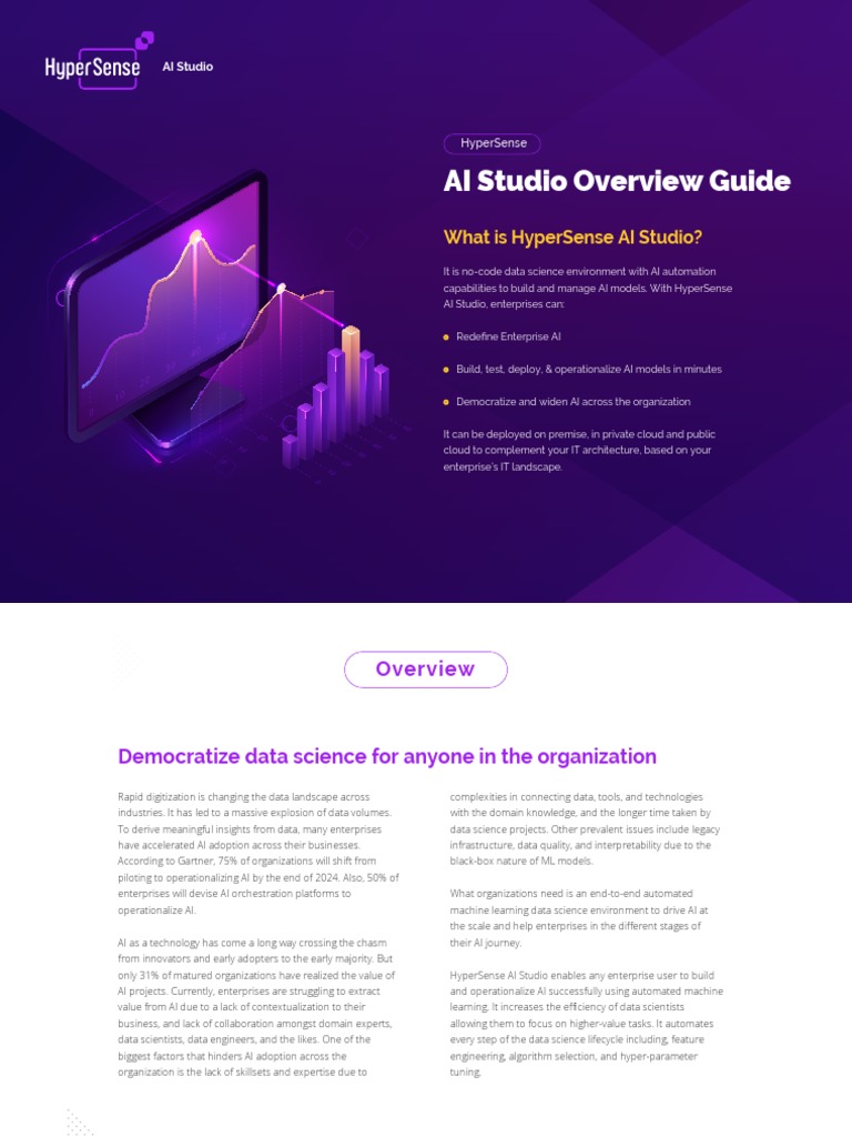 HyperSense AI Studio Overview Guide | PDF | Machine Learning ...