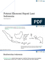 Potensi Ekonomi Hayati Laut Indonesia