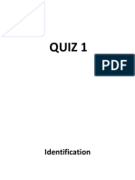 Quiz 1 (Questions)