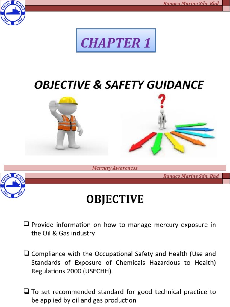 Mercury Safety Guidelines for Oil & Gas | PDF | Mercury (Element ...