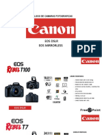 Catalogo Electronico Canon Eos DSLR & Mirrorless Mayo 2022