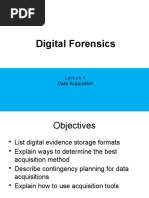 SCI4201 Lecture 4 - Data Acquistion