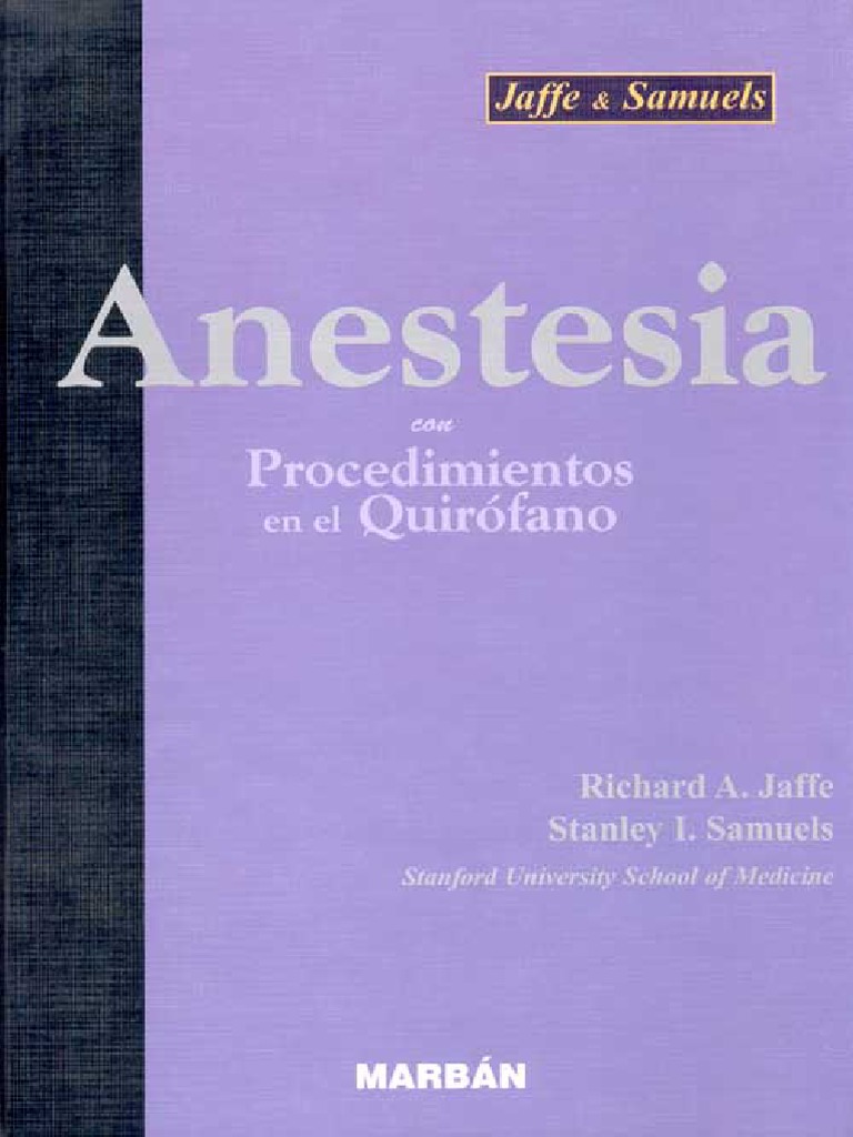 Jaffe_&_Samuels_Anestesia_Con_Procedimientos_En_El_Quirófano_1° (1) PDF